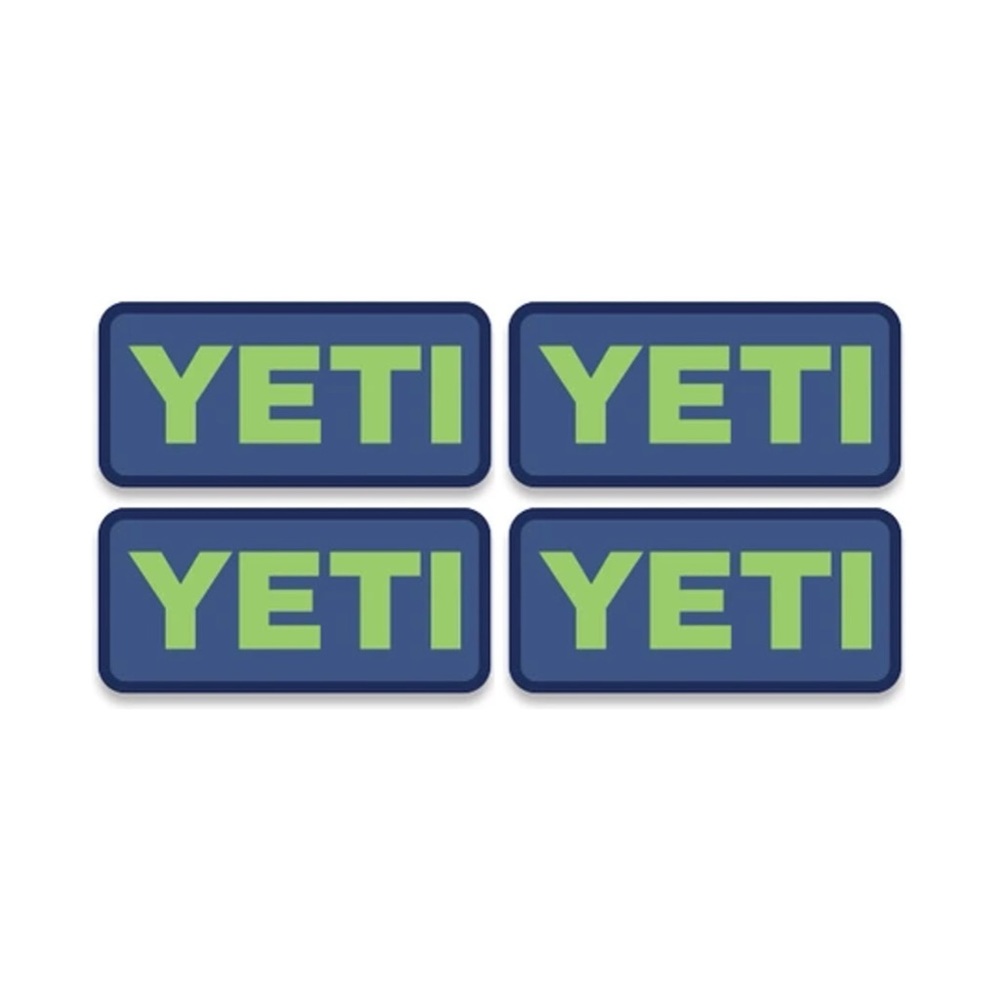 Pack of 4 Yeti Stickers